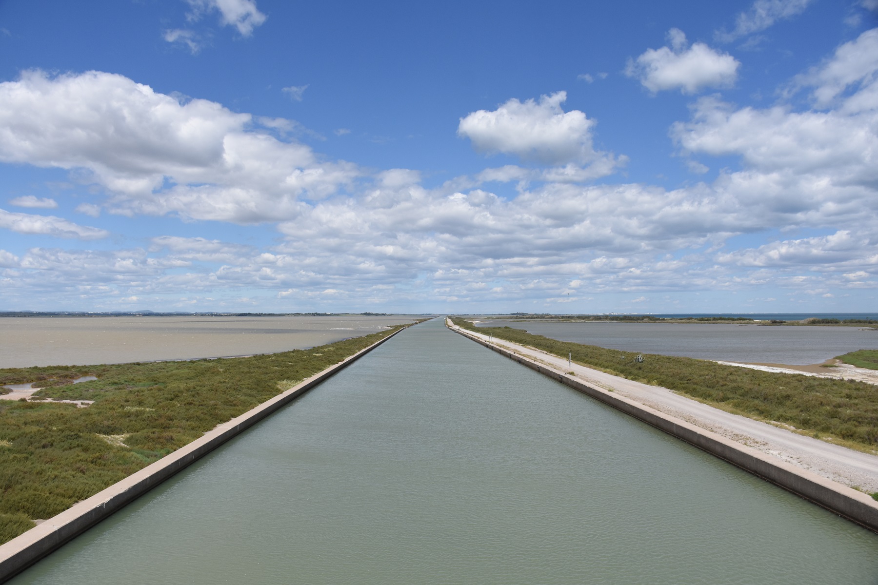 Le canal du Rhône à Sète